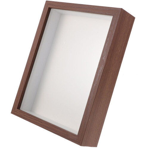 Retro Shadow Box Frame Wood Display Artists Wedding 1pcs 1