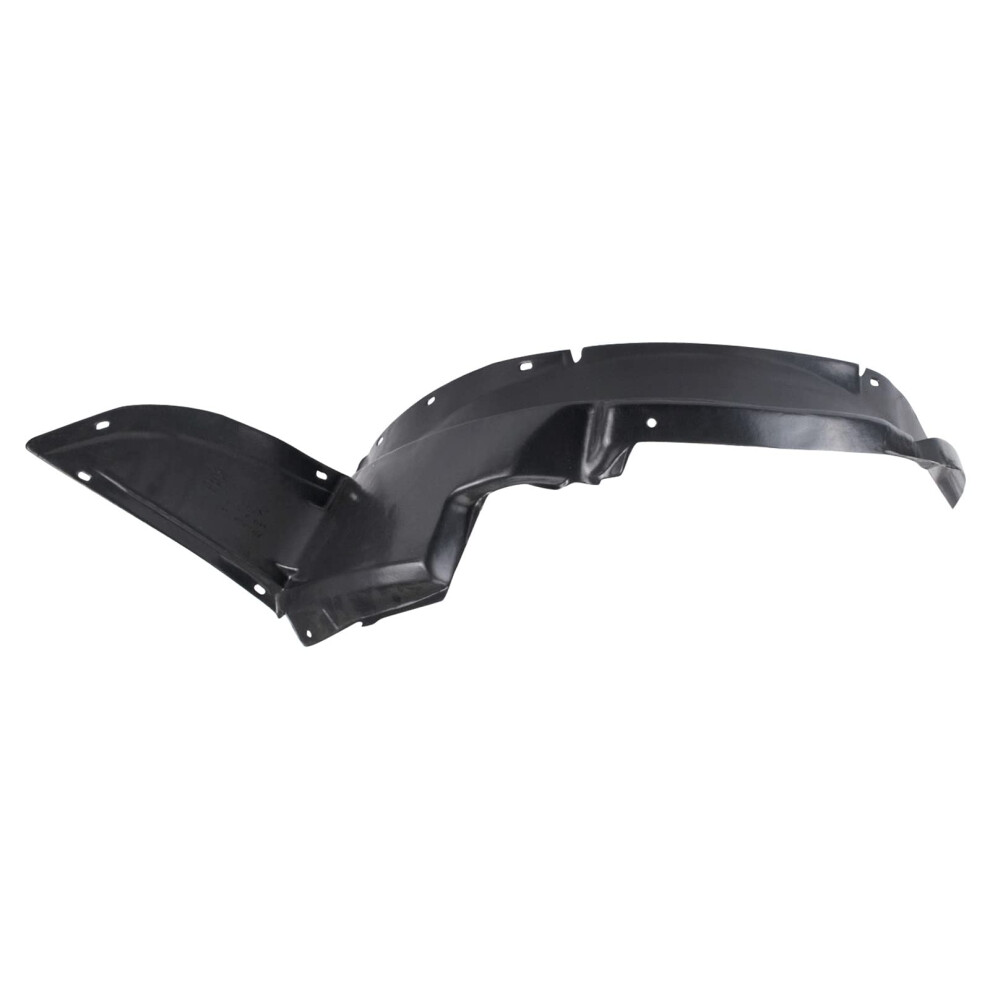 Trq Front Right Inner Fender Liner Passenger Side Compatible With 20032007 Saturn Ion Gm1249134 Black 195591104715