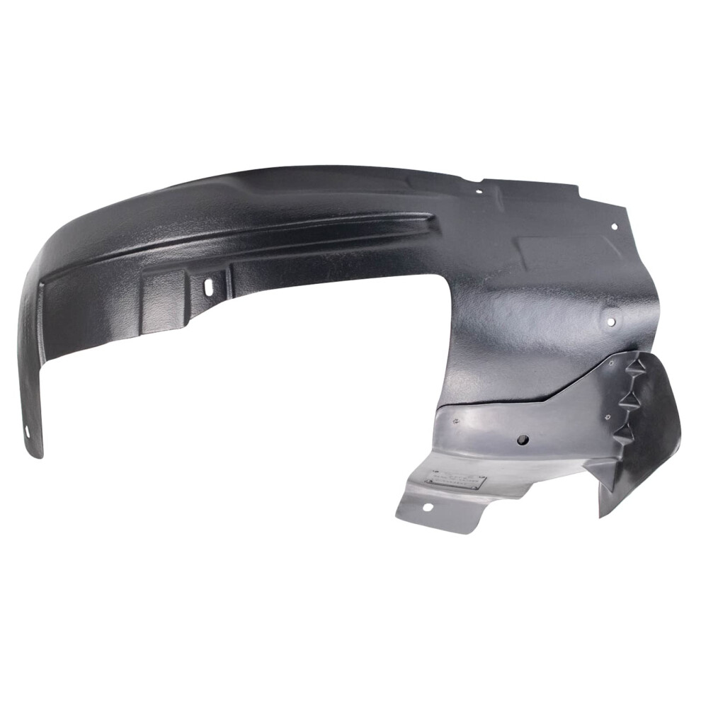 Trq Front Right Rearward Inner Fender Liner Passenger Side Compatible With 20082015 Cadillac Cts Gm1249199 Black 195591080224
