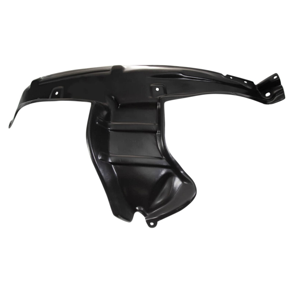 Trq Front Right Rearward Inner Fender Liner Passenger Side Compatible With 20112017 Nissan Quest Ni1249130 Black 195591102605