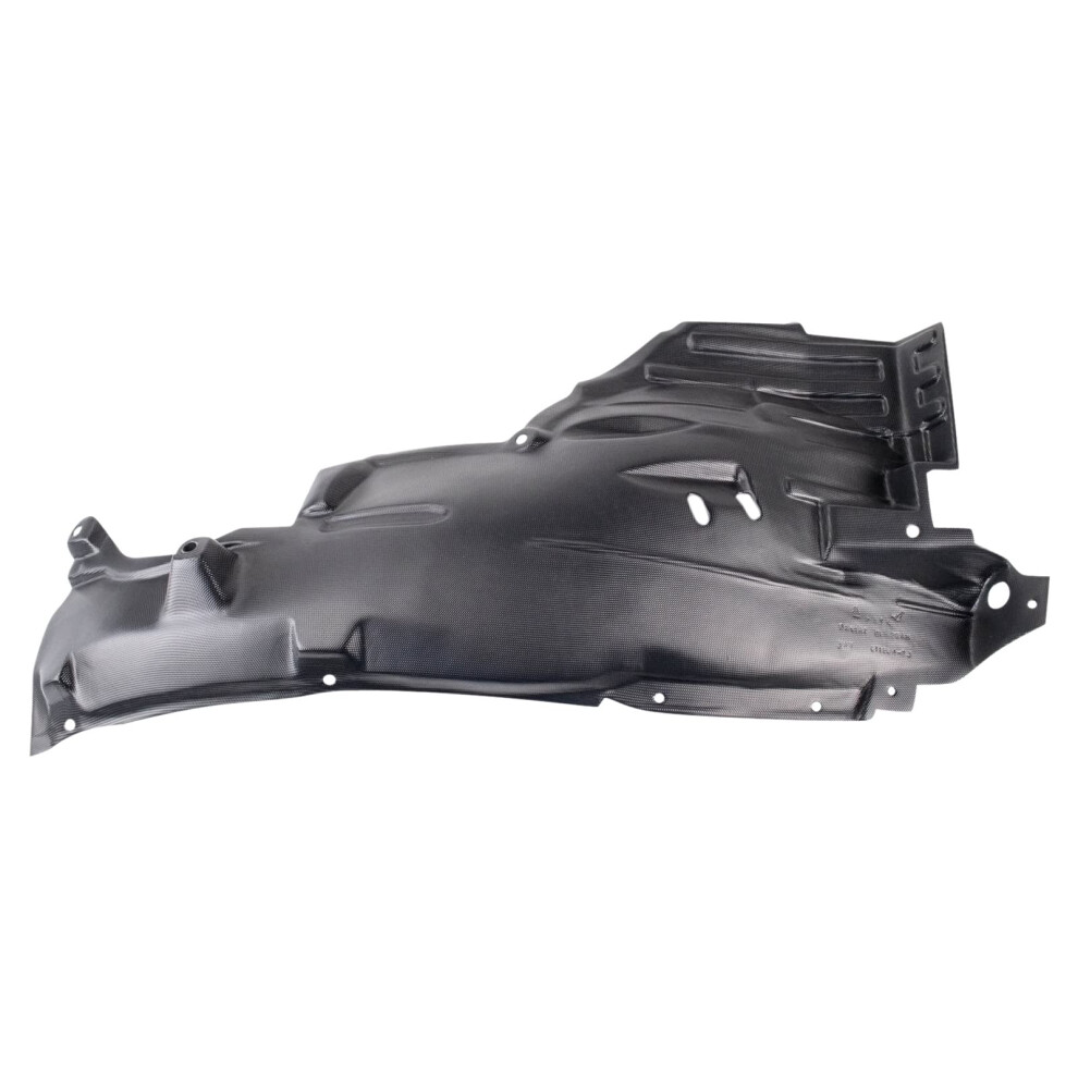 Trq Front Left Rearward Inner Fender Liner Drivers Side Compatible With 20052006 Infiniti G35 In1250107 Black 195591099639
