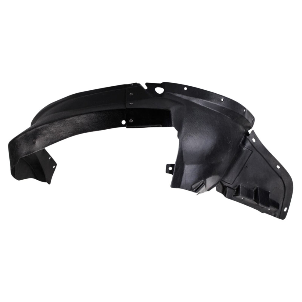 Trq Front Left Inner Fender Liner Drivers Side Compatible With 20052010 Pontiac G6 Gm1248174 Black 195591103770