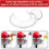 for Kitchenaid Quart Tilt-Head Stand Mixers Secure Pouring Shield 5