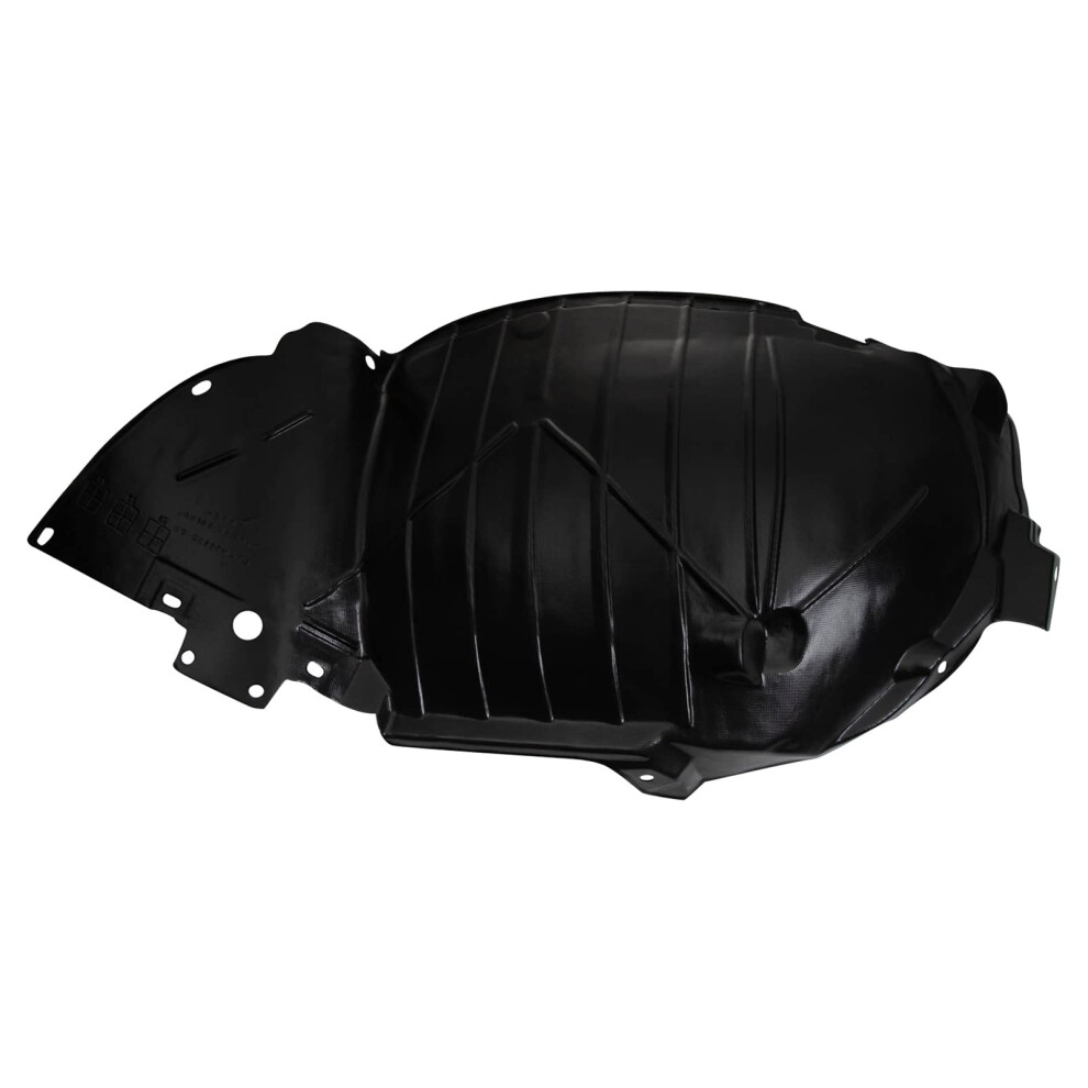 Trq Front Right Forward Inner Fender Liner Passenger Side Compatible With 20052006 Infiniti G35 In1251108 Black 195591099660