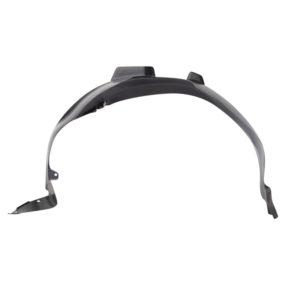 Trq Front Right Inner Fender Liner Passenger Side Compatible With 20082010 Saturn Vue Gm1249193 Black 195591104906