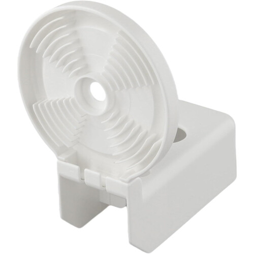 Wall-Mounted Holder for Echo Dot 5th/4th Gen, ABS Cable Management Bracket, Space-Saving Design, Easy Install White 1