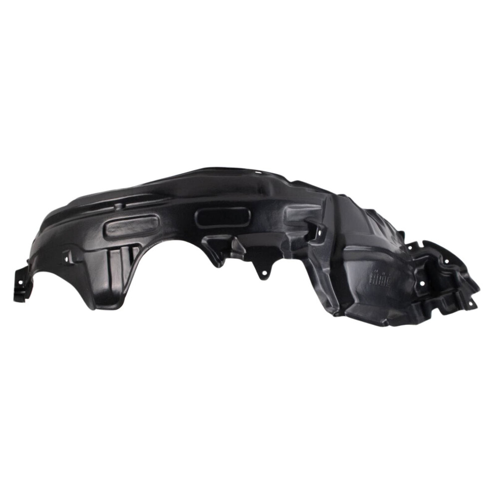 Trq Front Left Inner Fender Liner Drivers Side Compatible With 20042006 Scion Xa Sc1248101 Black 195591106122