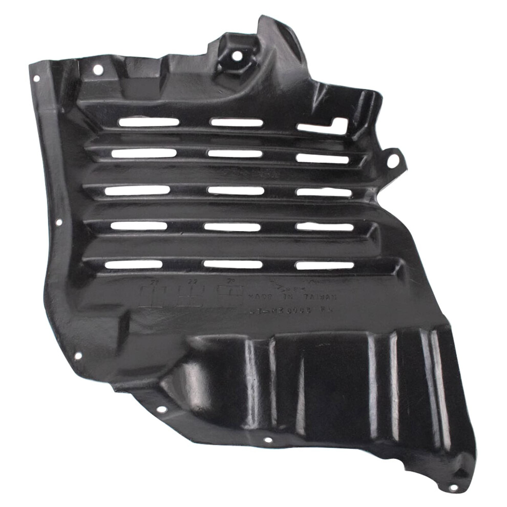 Trq Front Left Inner Fender Liner Drivers Side Compatible With 19992000 Mazda Miata Ma1250111 Black 195591098427