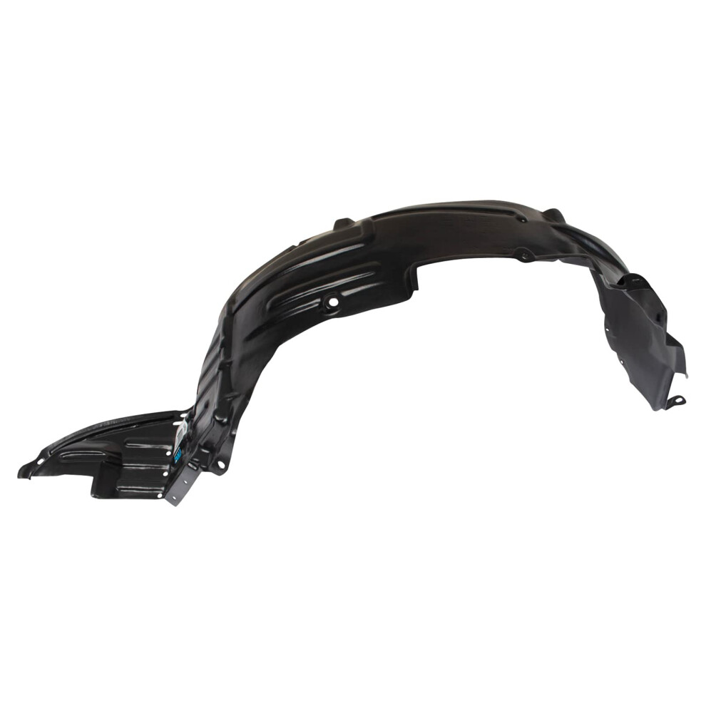 Trq Front Right Inner Fender Liner Passenger Side Compatible With 2006 Nissan Altima Ni1249115 Black 195591099899