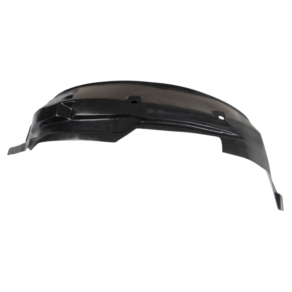 Trq Front Left Inner Fender Liner Drivers Side Compatible With 19972005 Buick Park Avenue Gm1248152 Black 195591074674
