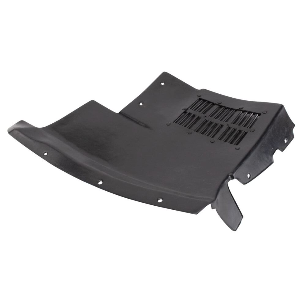 Trq Front Left Forward Inner Fender Liner Drivers Side Compatible With 20042009 Cadillac Xlr Gm1248175 Black 195591080156