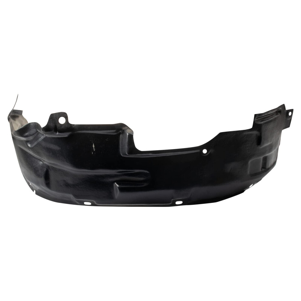 Trq Front Right Rearward Inner Fender Liner Passenger Side Compatible With 19972001 Infiniti Q45 In1249106 Black 195591099400
