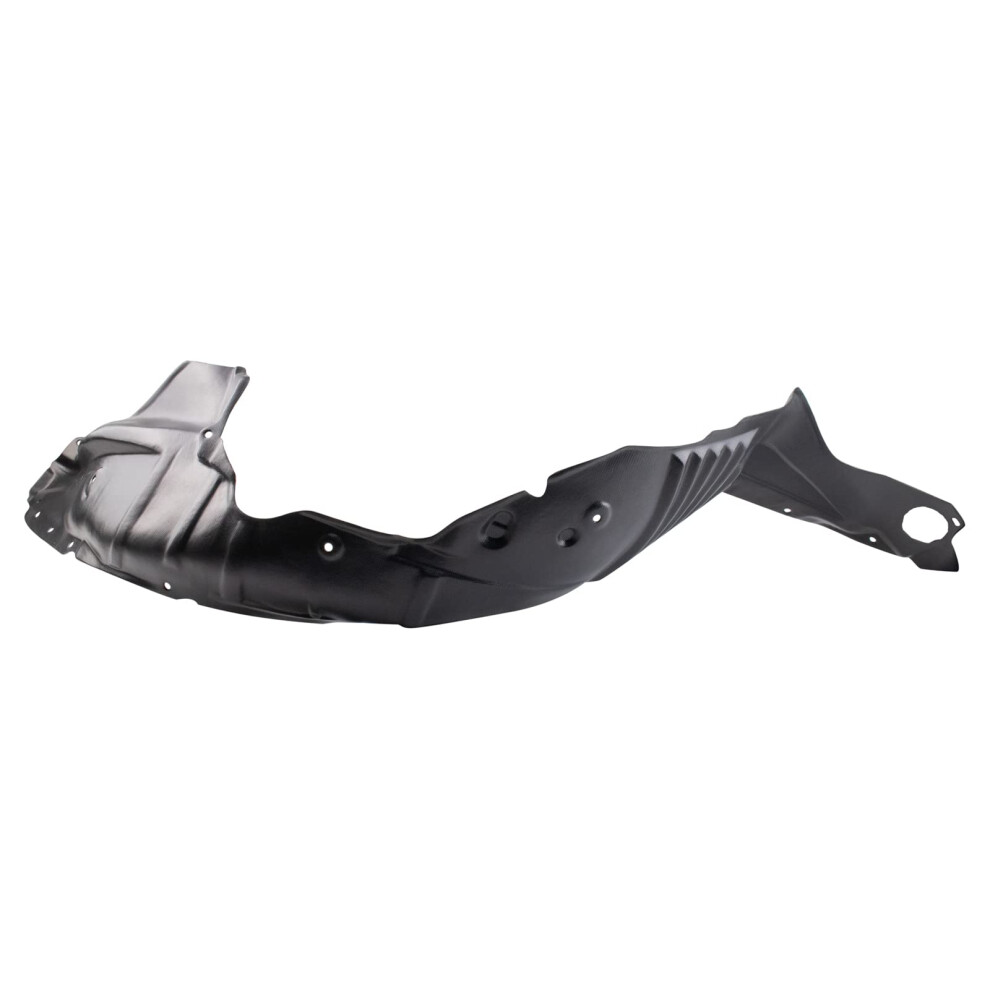 Trq Front Right Inner Fender Liner Passenger Side Compatible With 20062007 Mazda 6 Ma1249132 Black 195591098151