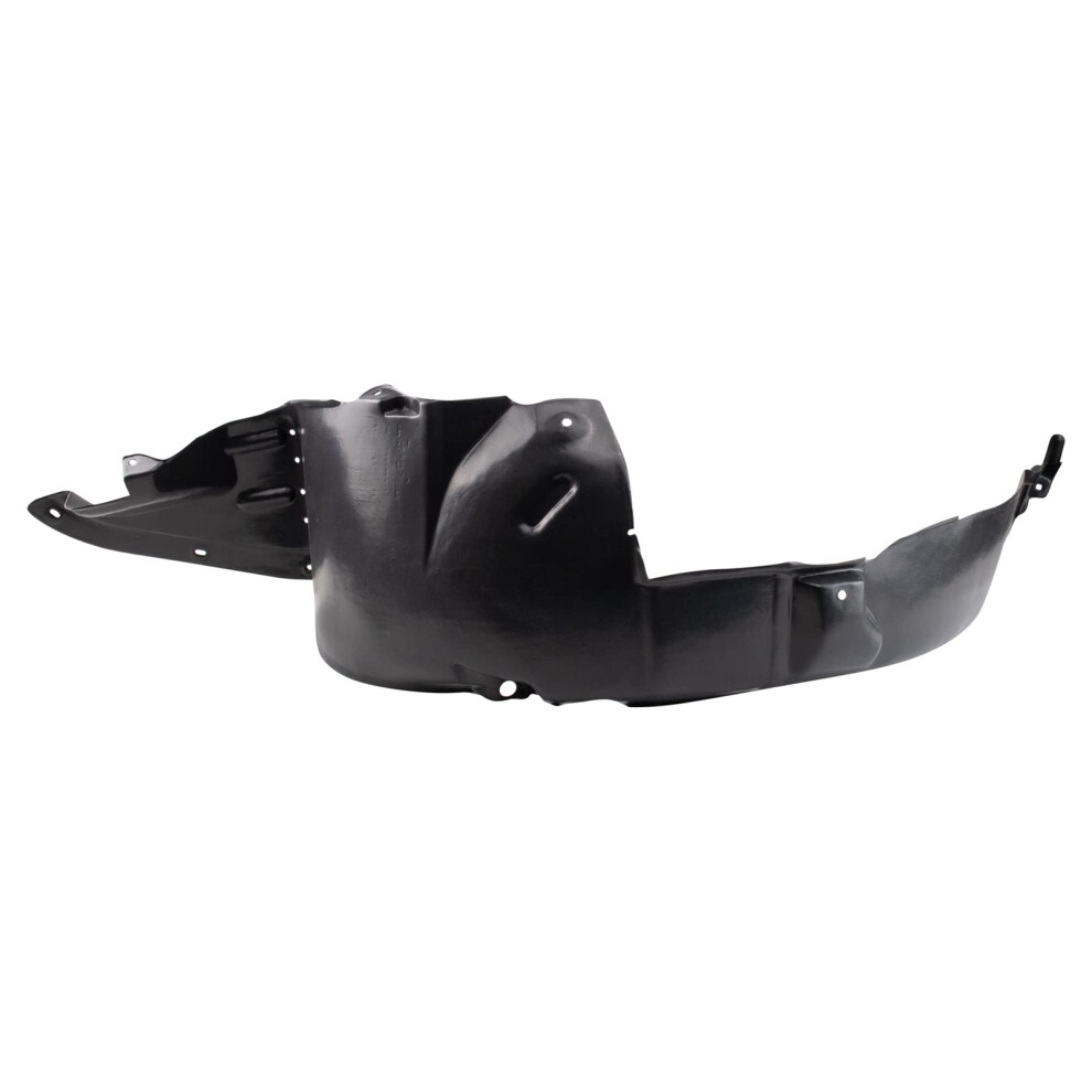 Trq Front Left Inner Fender Liner Drivers Side Compatible With 20052009 Kia Spectra5 Ki1248108 Black 195591096256