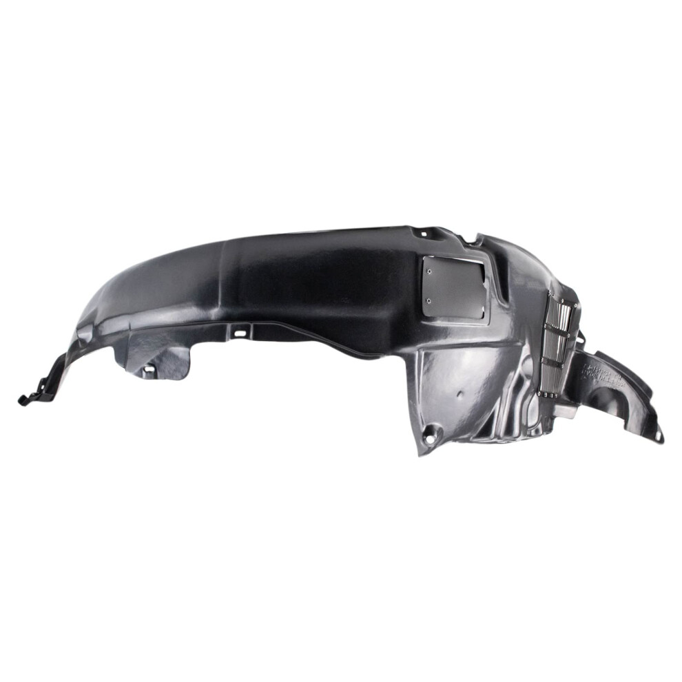 Trq Front Left Inner Fender Liner Drivers Side Compatible With 20062010 Hyundai Azera Hy1248112 Black 195591094634