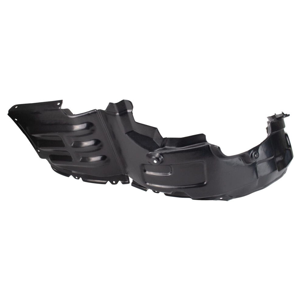 Trq Front Left Inner Fender Liner Drivers Side Compatible With 20062012 Mitsubishi Eclipse Mi1250107 Black 195591097659