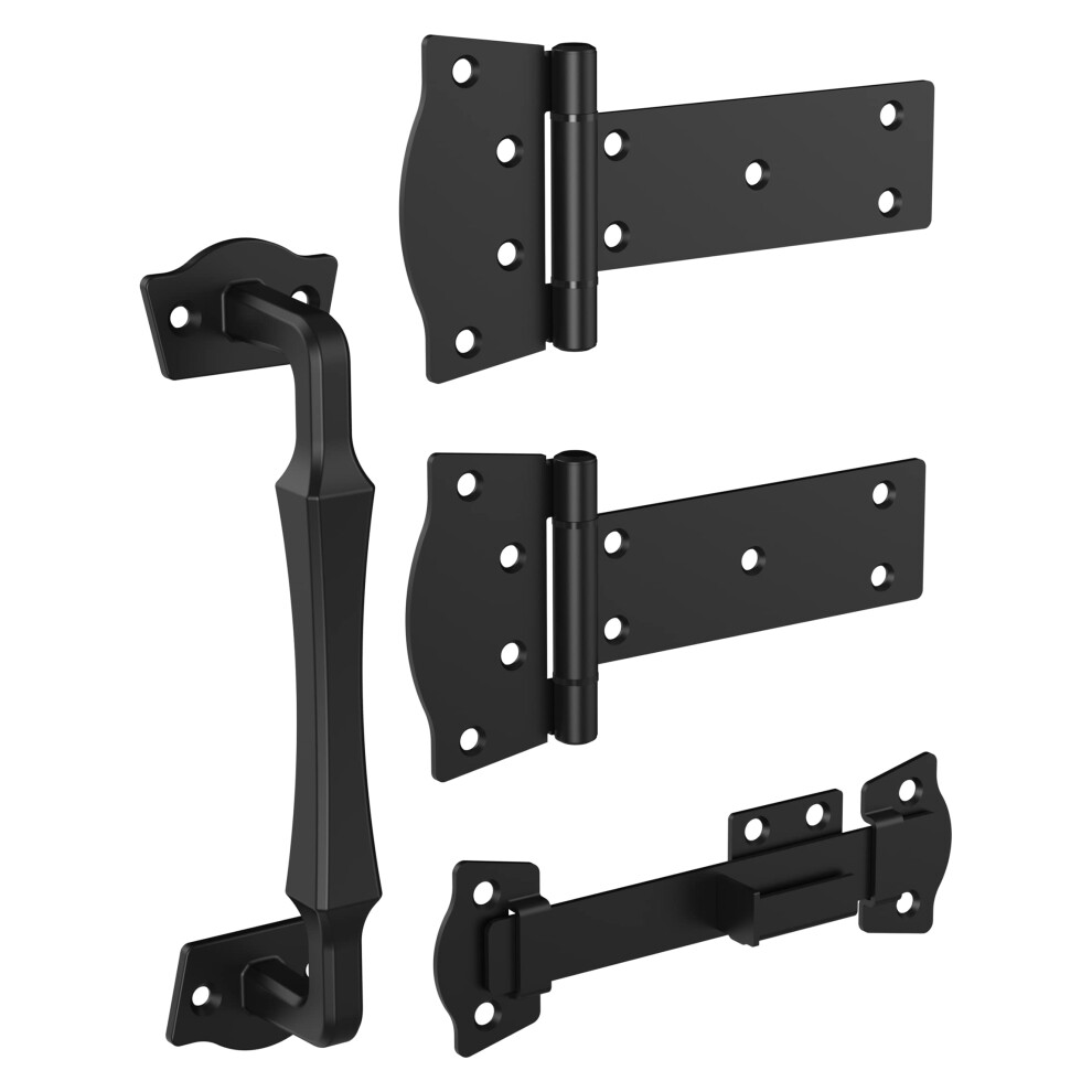 National Hardware N166-031 Mountain Modern Black Gate Kit 886780030648