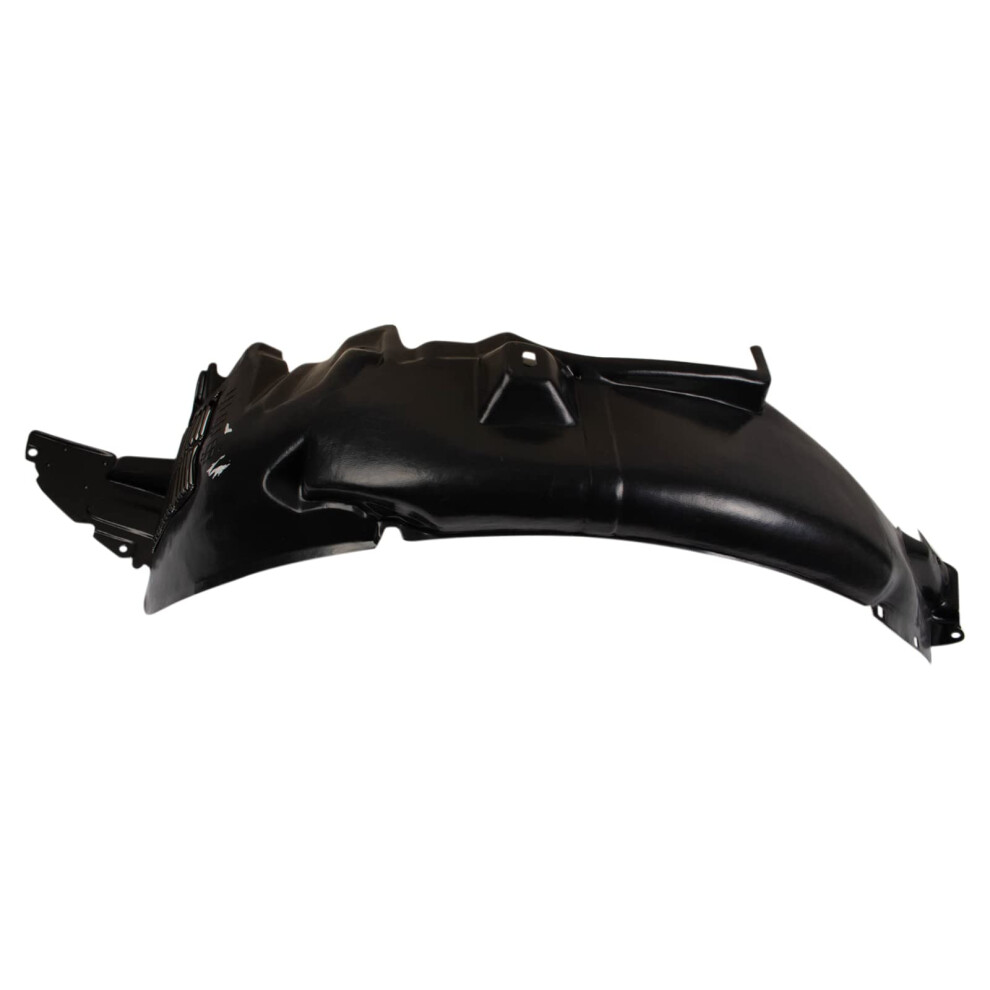 Trq Front Left Inner Fender Liner Drivers Side Compatible With 20062011 Hyundai Accent Hy1250113 Black 195591094771