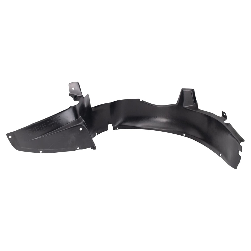 Trq Front Right Inner Fender Liner Passenger Side Compatible With 20002005 Chevrolet Monte Carlo Gm1249139 Black 195591081221
