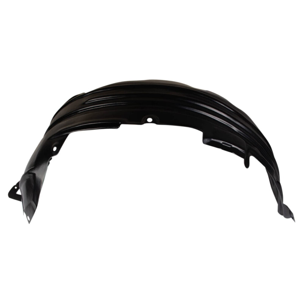 Trq Front Right Inner Fender Liner Passenger Side Compatible With 20072012 Acura Rdx Ac1249122 Black 195591088817
