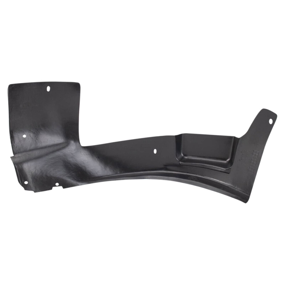 Trq Front Left Rearward Inner Fender Liner Drivers Side Compatible With 20052011 Cadillac Sts Gm1248167 Black 195591079860
