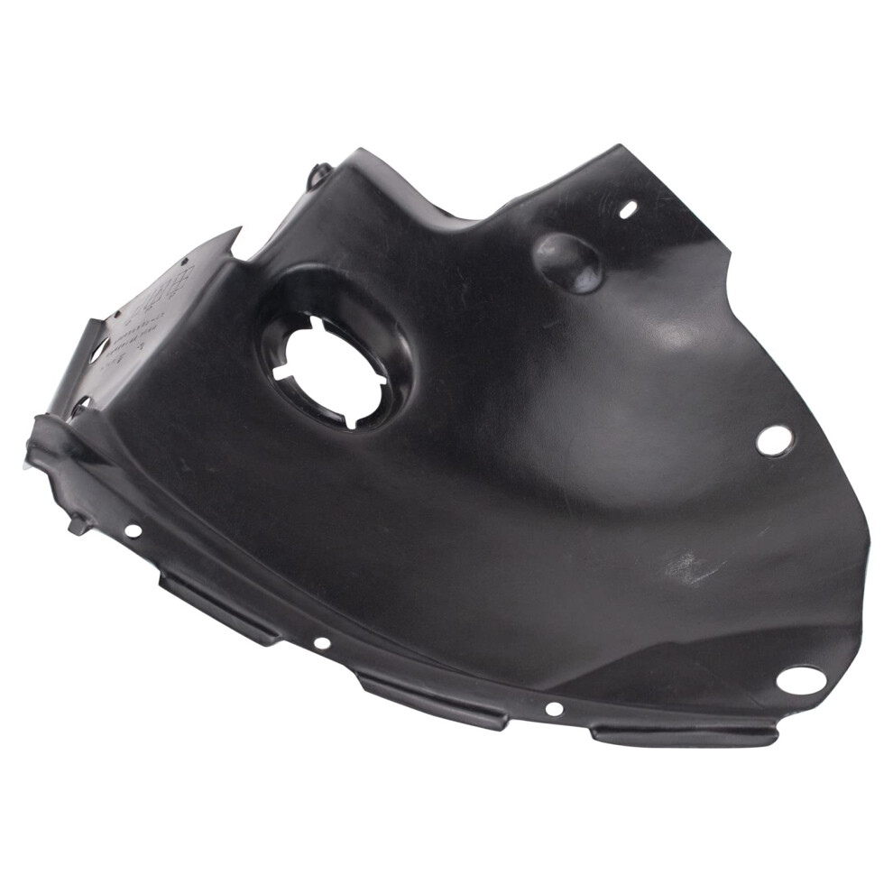 Trq Front Right Forward Inner Fender Liner Passenger Side Compatible With 20042007 Cadillac Cts Gm1249231 Black 195591080309