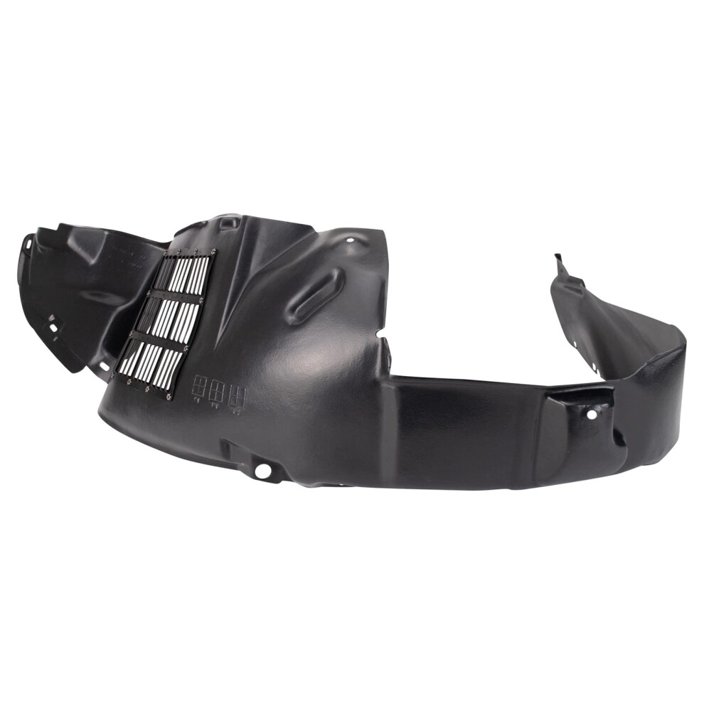 Trq Front Left Inner Fender Liner Drivers Side Compatible With 20042009 Kia Spectra Ki1250110 Black 195591096133