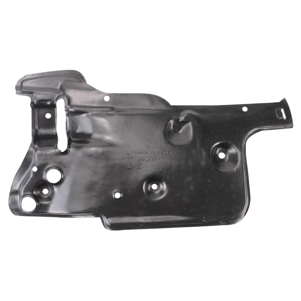 Trq Front Right Inner Fender Liner Passenger Side Compatible With 19881991 Honda Civic Ho1251103 Black 195591094481
