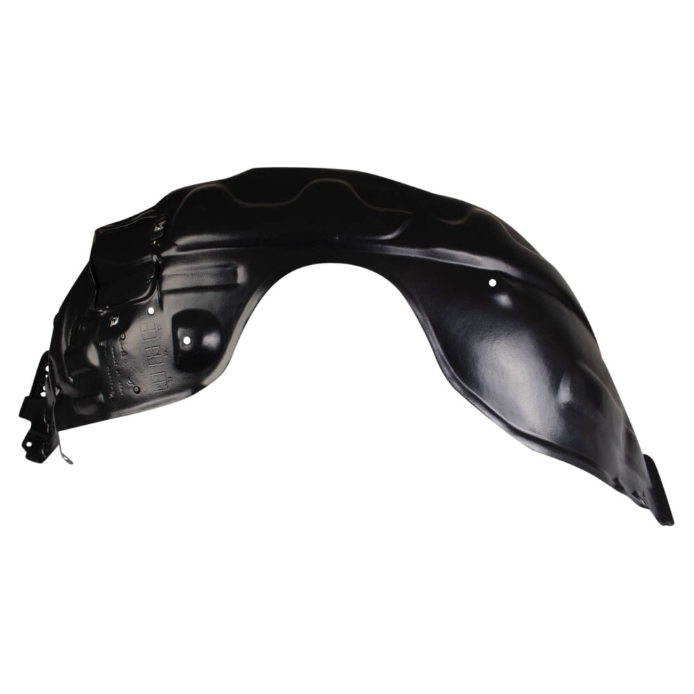 Trq Front Right Inner Fender Liner Passenger Side Compatible With 20102012 Lexus Es350 Lx1249114 Black 195591106474