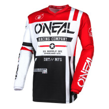 Maglia O'NEAL Element V.24 da uomo Warhawk NeroBiancoRosso XXL