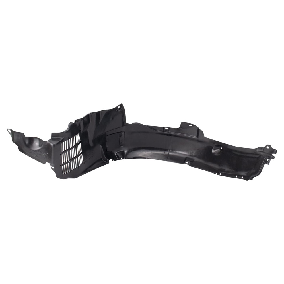 Trq Front Right Inner Fender Liner Passenger Side Compatible With 20062010 Hyundai Azera Hy1249112 Black 195591094641