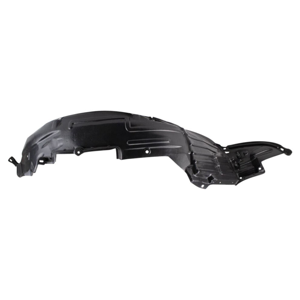 Trq Front Left Inner Fender Liner Drivers Side Compatible With 2006 Nissan Altima Ni1248115 Black 195591099882