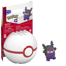 MEGA Pok?mon gyujtheto Morpeko Pokeball ptojtk 6 ves kortl