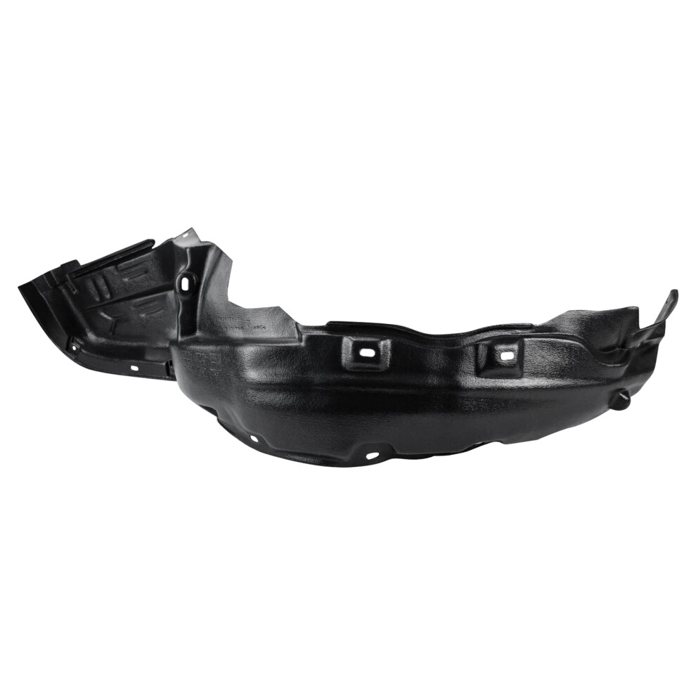 Trq Front Left Inner Fender Liner Drivers Side Compatible With 19921996 Honda Prelude Ho1248104 Black 195591088367