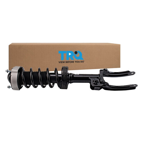 TRQ Front Left Complete Strut & Coil Spring Assembly Drivers Side Compatible with 2011-2018 Porsche Cayenne 2