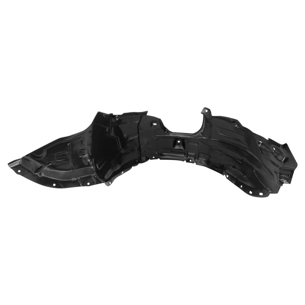 Trq Front Right Inner Fender Liner Passenger Side Compatible With 20072009 Mazda 3 Ma1249129 Black 195591098397