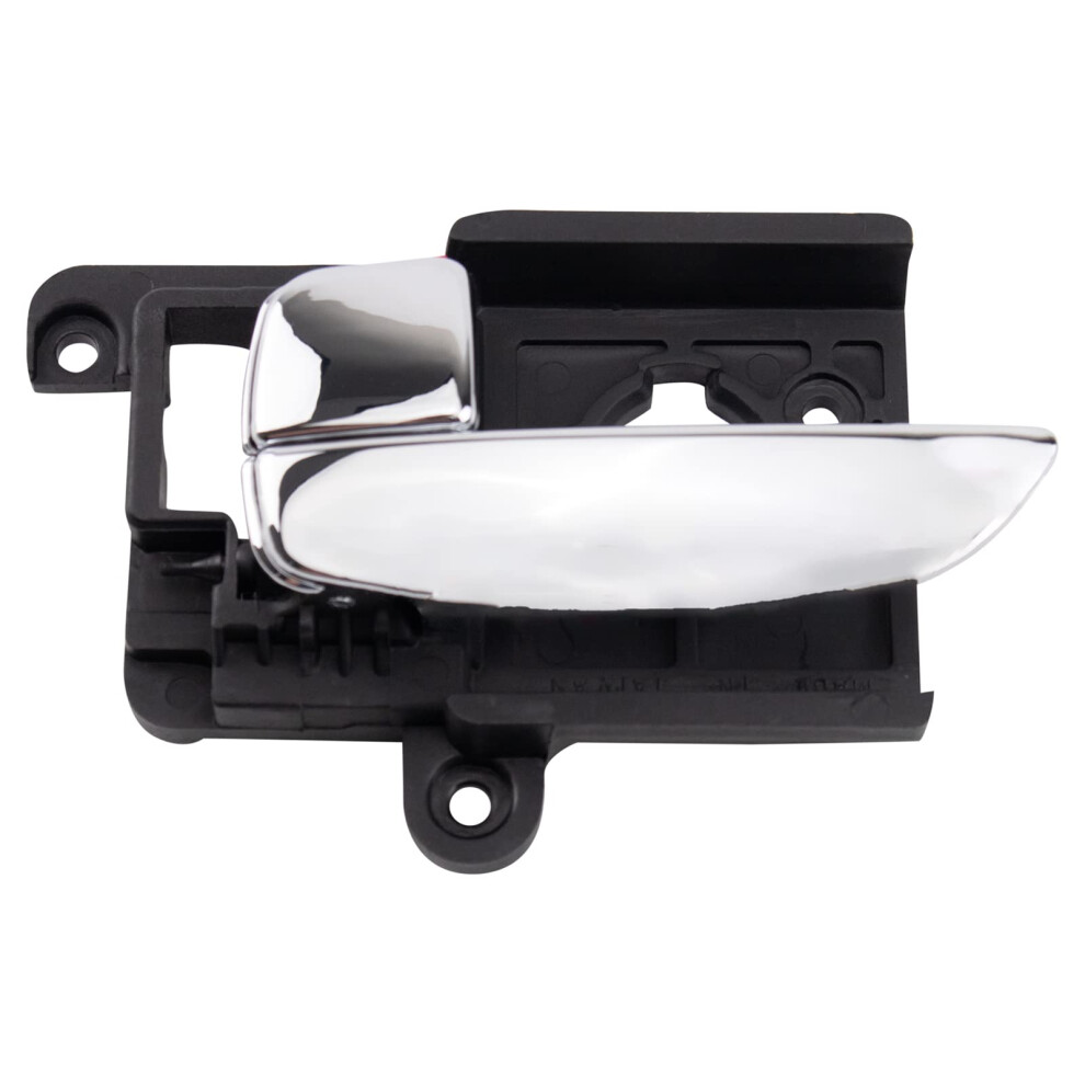 Trq Driver Side Interior Door Handle Chrome Compatible With 20072010 Hyundai Elantra 195591459907
