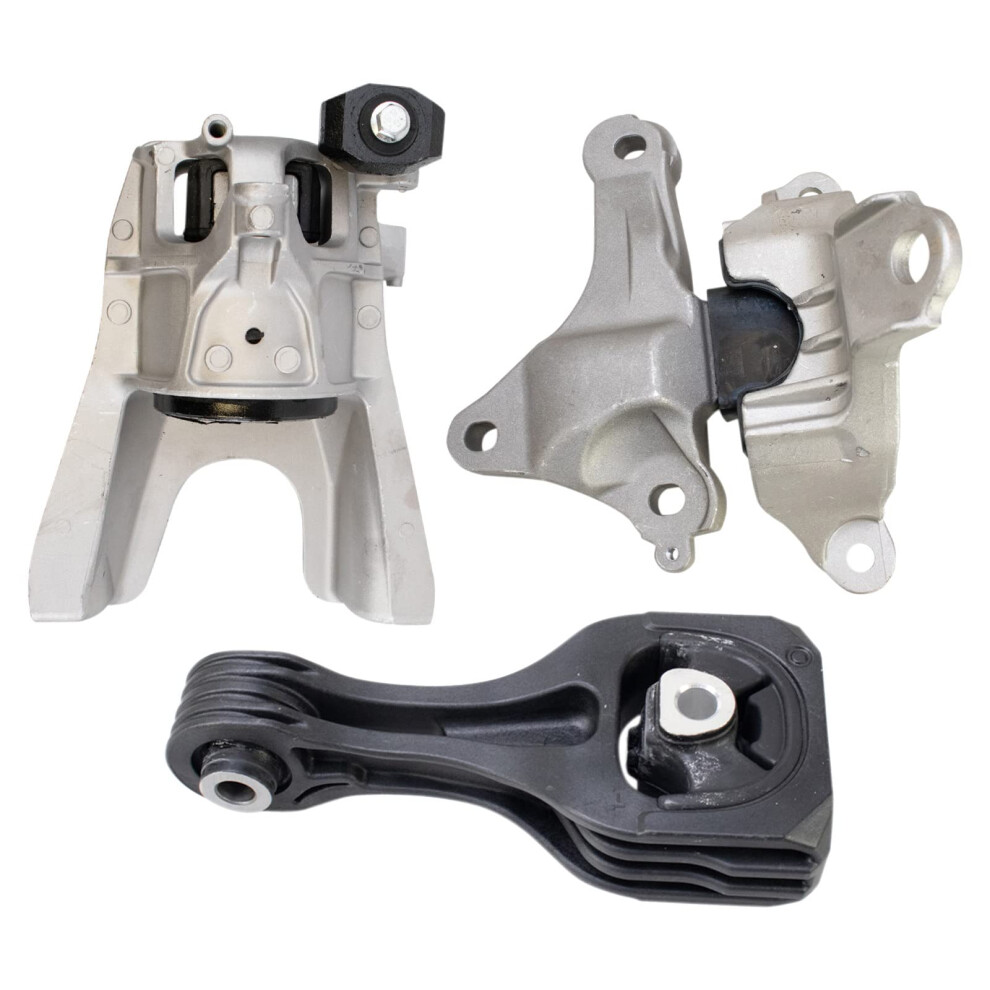 Trq Engine & Transmission Mount Kit Compatible With 20162020 Honda Civic 195591345781