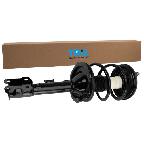TRQ Front Right Complete Strut & Coil Spring Assembly Passenger Side Compatible with 2008-2013 Mitsubishi Outlander 2