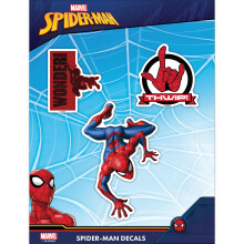 Obtisky Marvel Spider-Man  sada 3 vinylovch samolepek na vodn lahev na kolo Helma na auto notebook Skateboard  samolepky Marvel pro deti a dospel