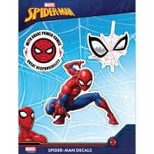 Obtisky Marvel Spider-Man  sada 3 vinylovch samolepek na auto Lhev na vodu, kolo Helma na laptop Skateboard  samolepky Marvel pro deti a dospel