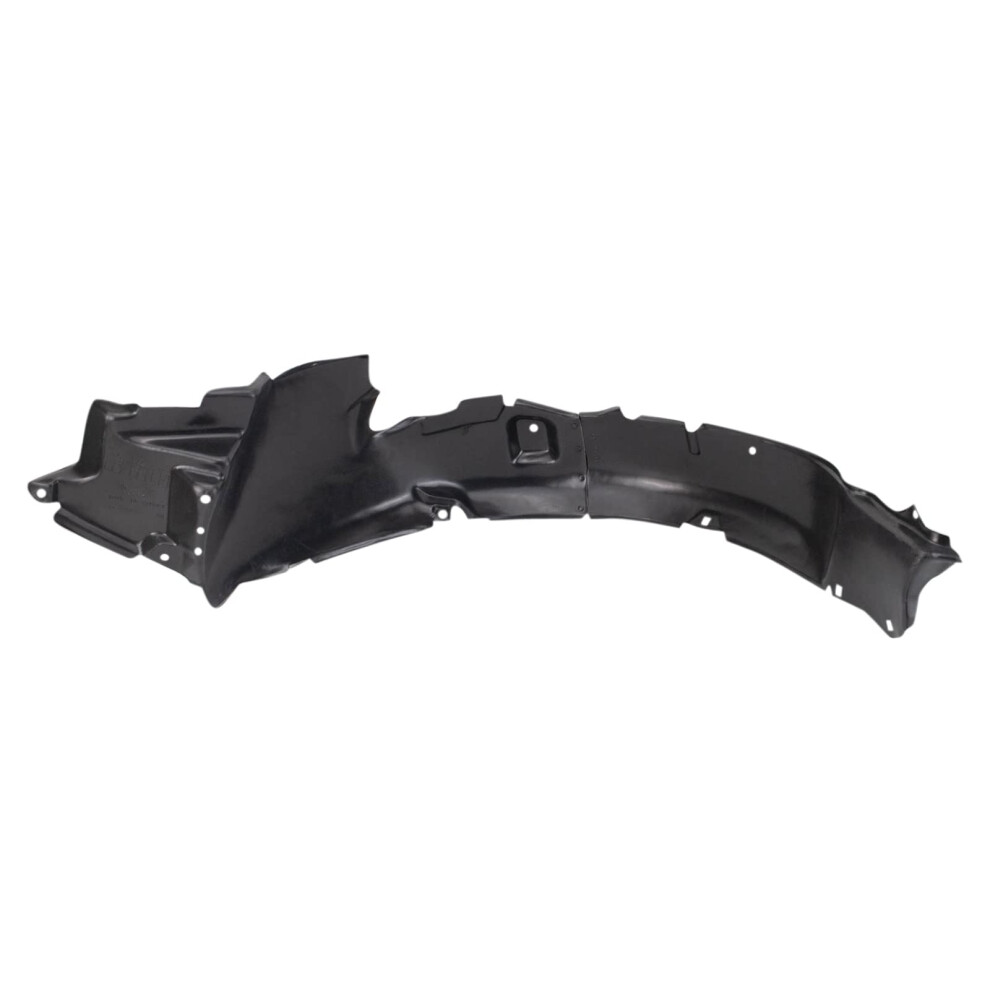 Trq Front Right Inner Fender Liner Passenger Side Compatible With 20052006 Hyundai Tiburon Hy1251109 Black 195591094726