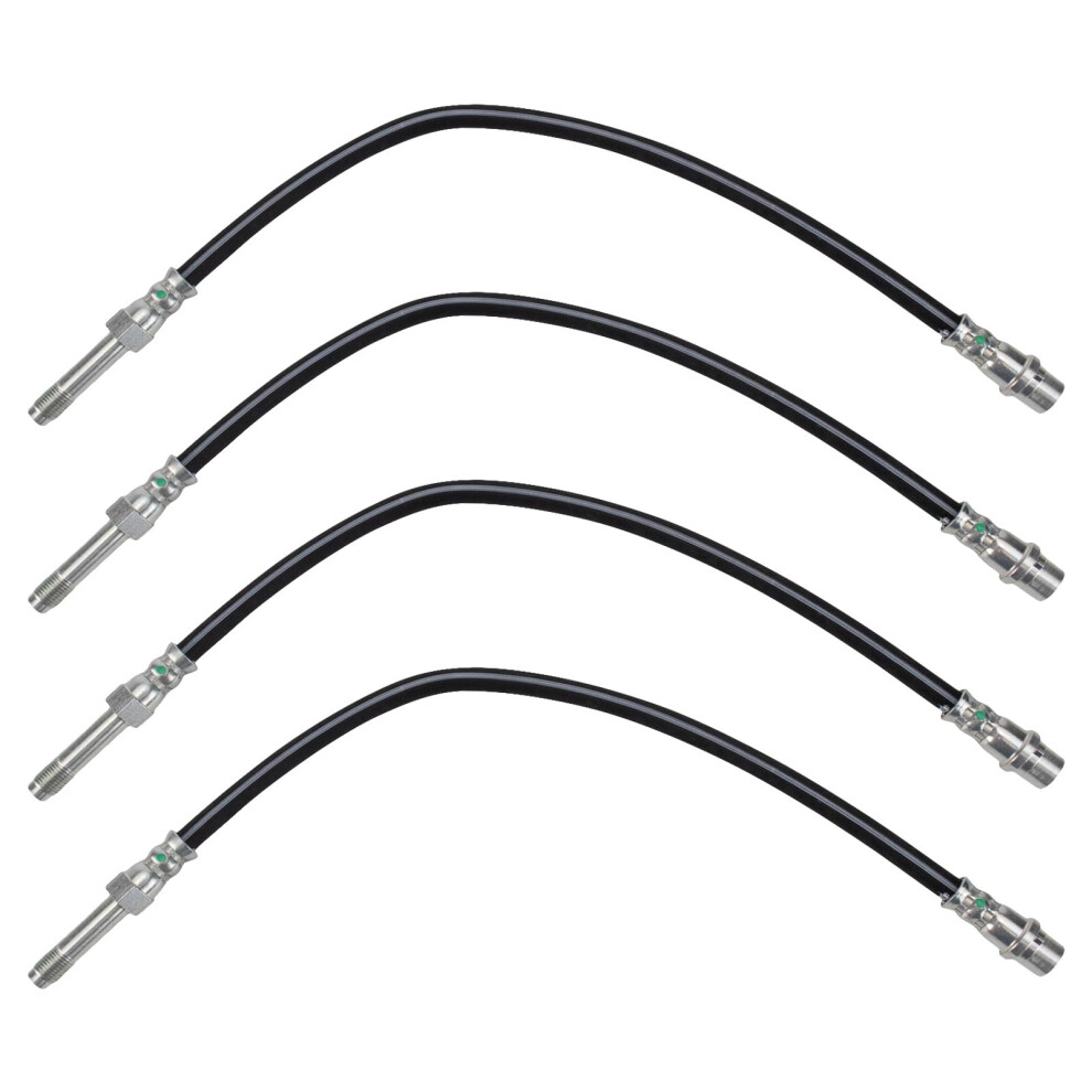 Trq Front & Rear Brake Hose Set Compatible With 20032006 Dodge Sprinter 2500 Sprinter 3500 20022006 Freightliner 20122019 Mercedesbenz 2019 195591639231