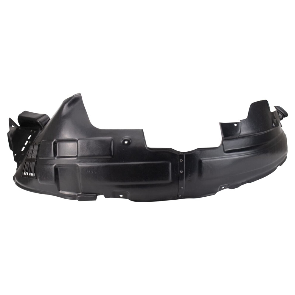 Trq Front Left Inner Fender Liner Drivers Side Compatible With 20112013 Kia Sorento Ki1248141 Black 195591096652