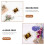 40 Pcs Wooden Photo Frame Accessories Handmade 11