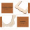 40 Pcs Wooden Photo Frame Accessories Handmade 9