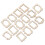 40 Pcs Wooden Photo Frame Accessories Handmade 7