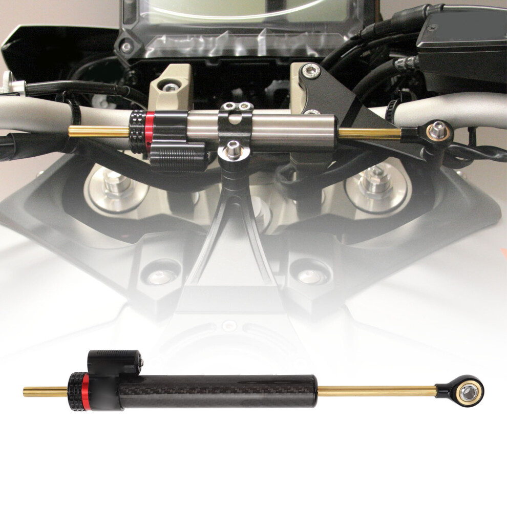 Adjustable Motorcycle Steering Damper Stabilizer Â Aluminum Alloy, 120Mm Travel 7631346579764