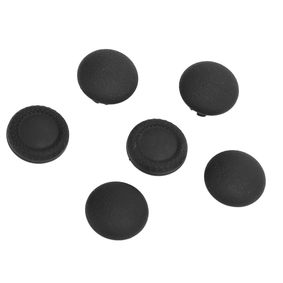 Thumbstick Grips Replacement Kit For Edge Controller - 6 Pieces Black 5041346580851