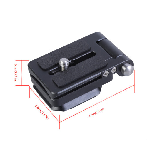 Camera Quick Release Plate Extendable L Bracket with Multiple 1